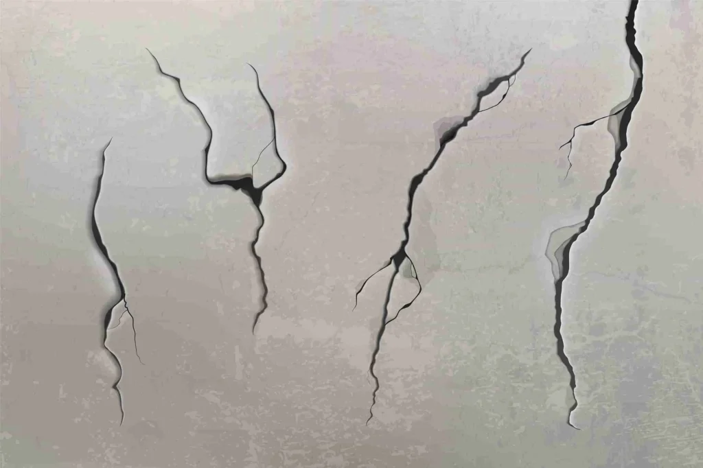 bathtub cracks