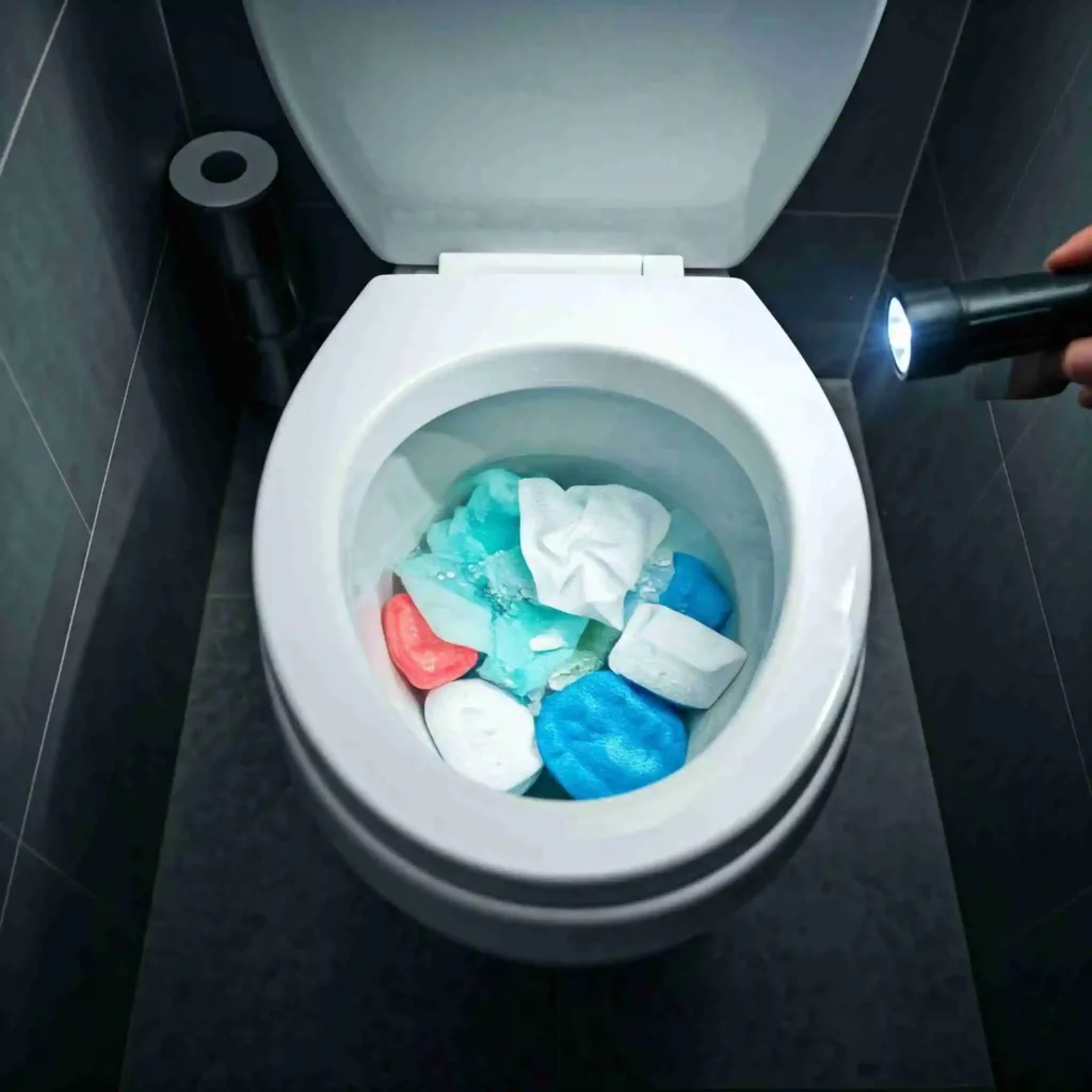 improper disposal of flushable wipes